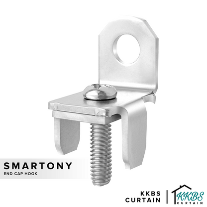 Smartony Motorized Wi-Fi Curtain Hook Track End Cap / Penutup Rel Langsir