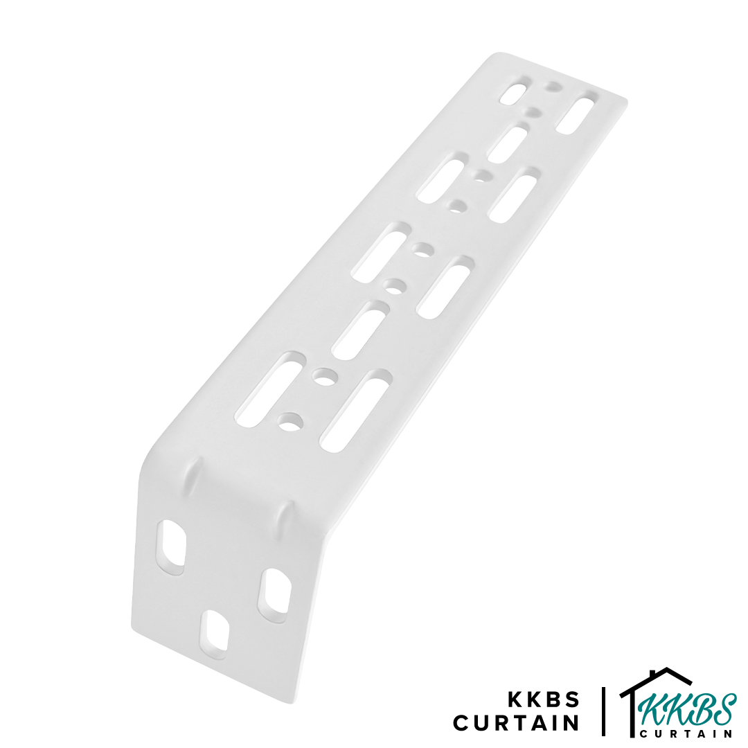 Smartony Motorized Wi-Fi Curtain Track Double Wall Extension Bracket