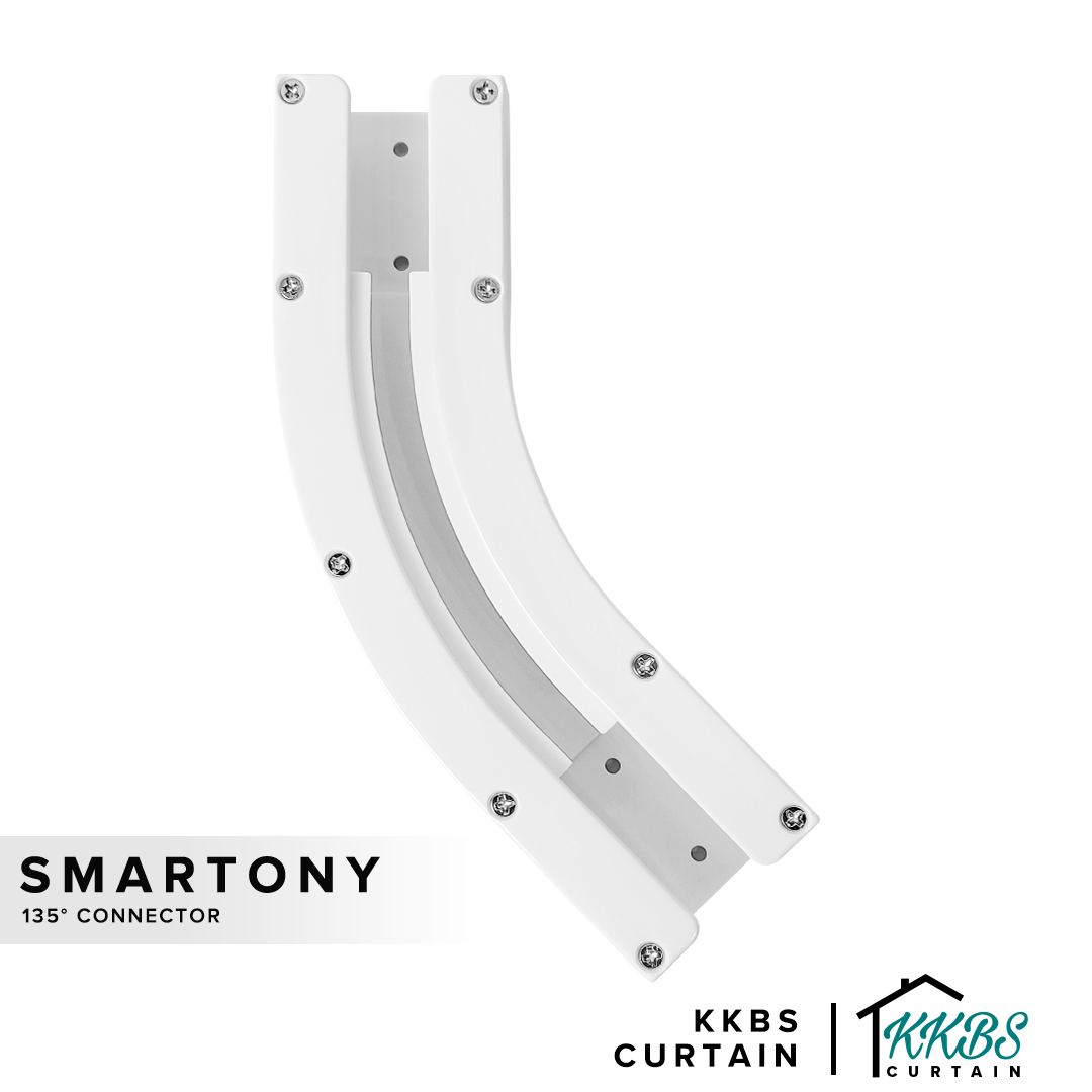 Smartony 电动窗帘轨道 135° 连接器