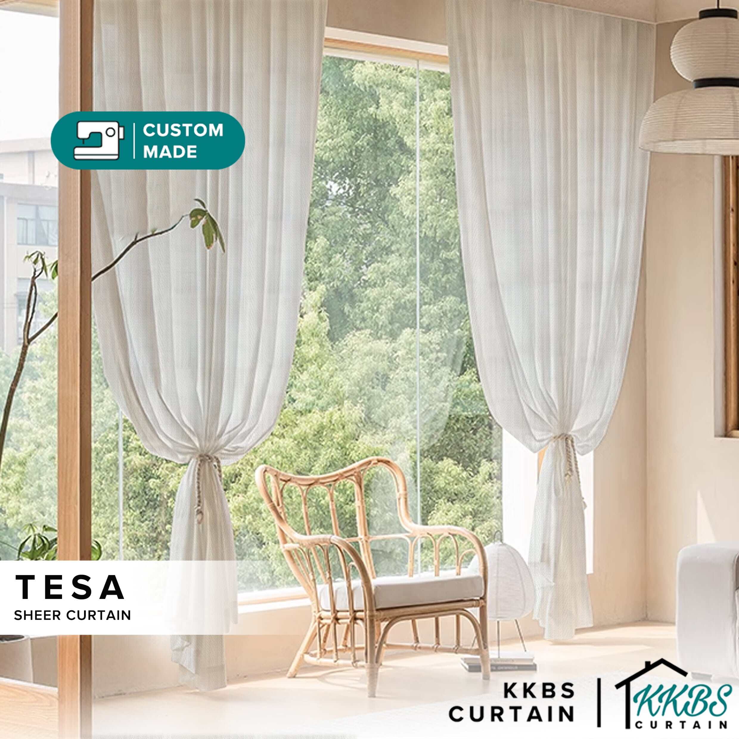 Tesa Langsir Sheer Tempahan