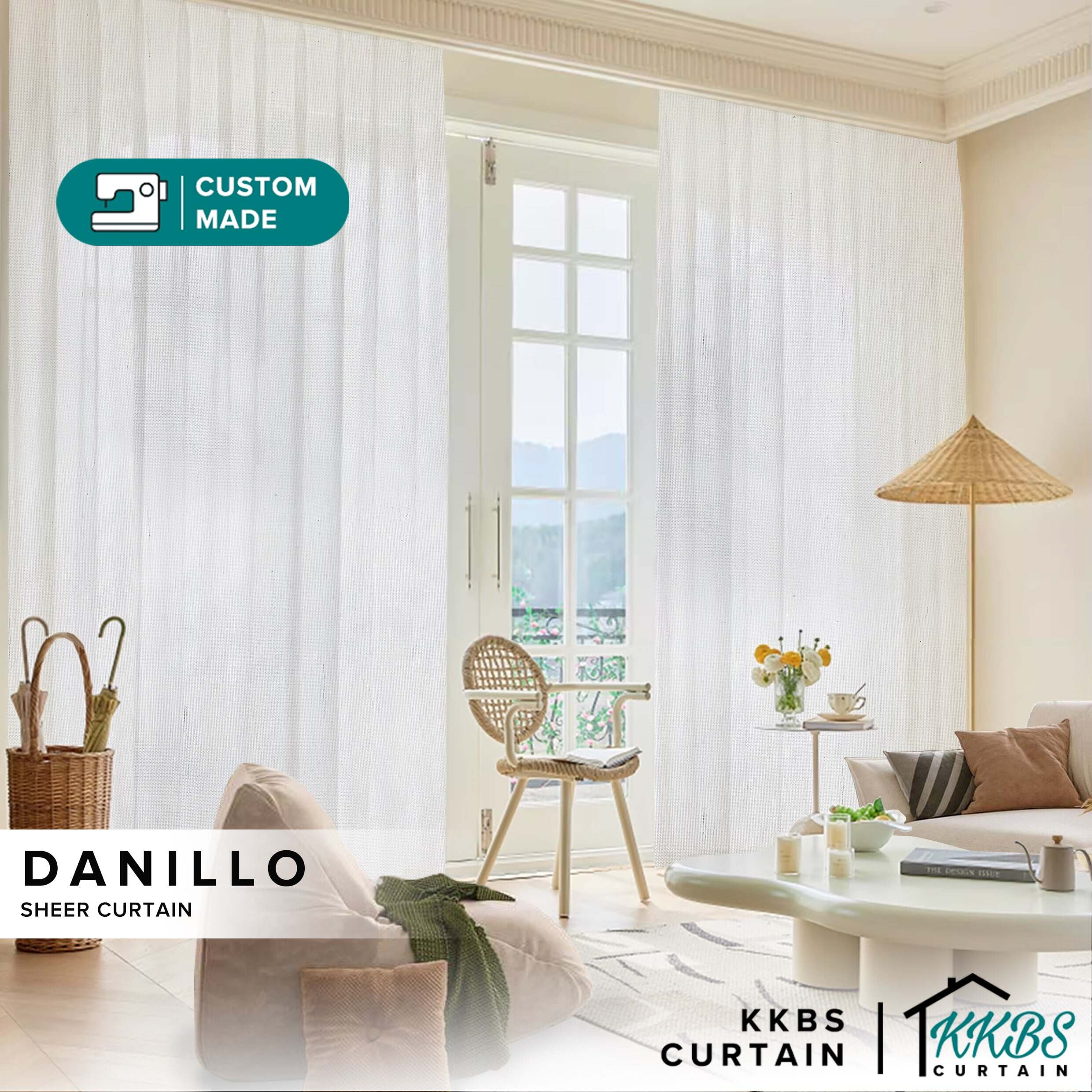Danillo Langsir Sheer Tempahan