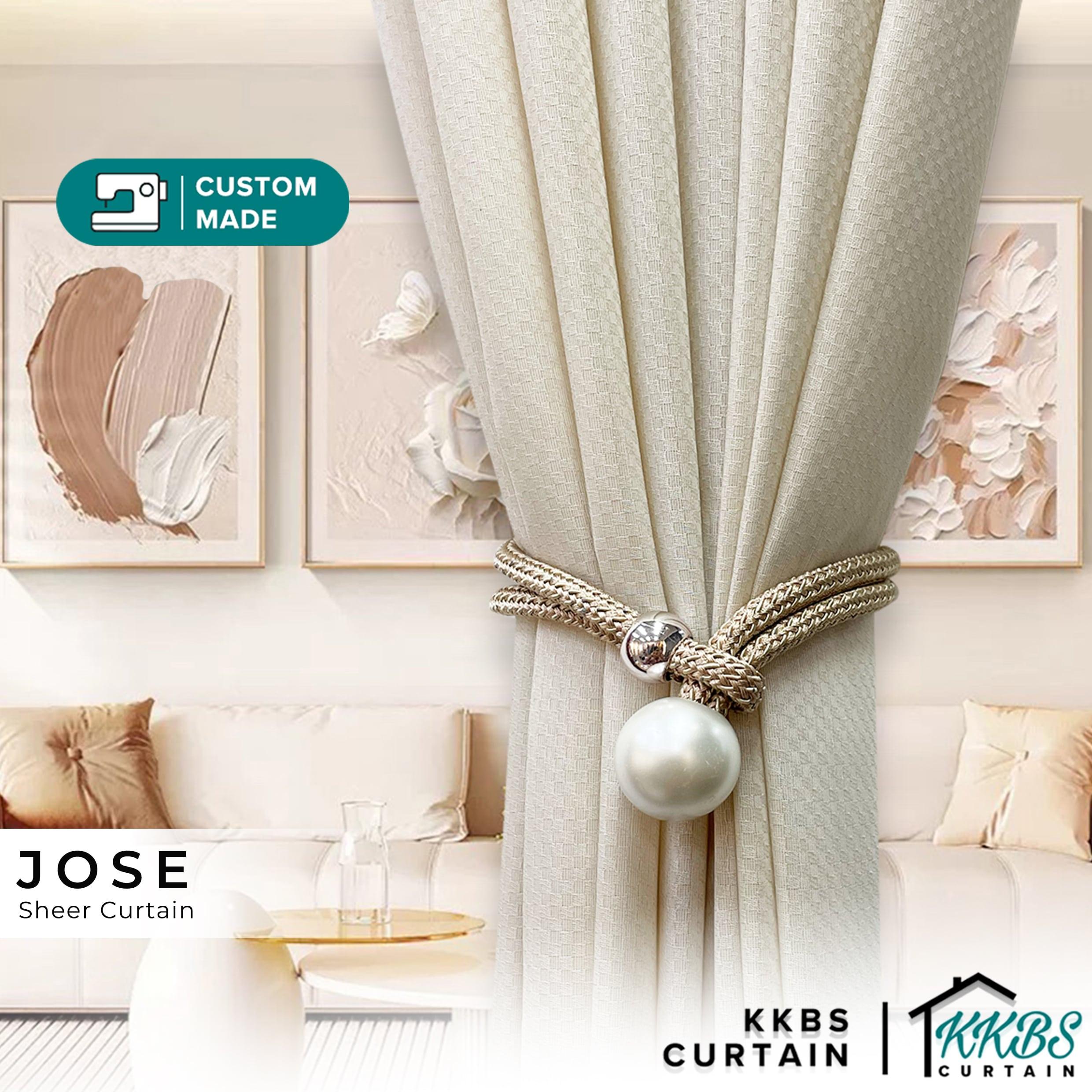 Tirai Tipis Jose Tempahan Dibuat