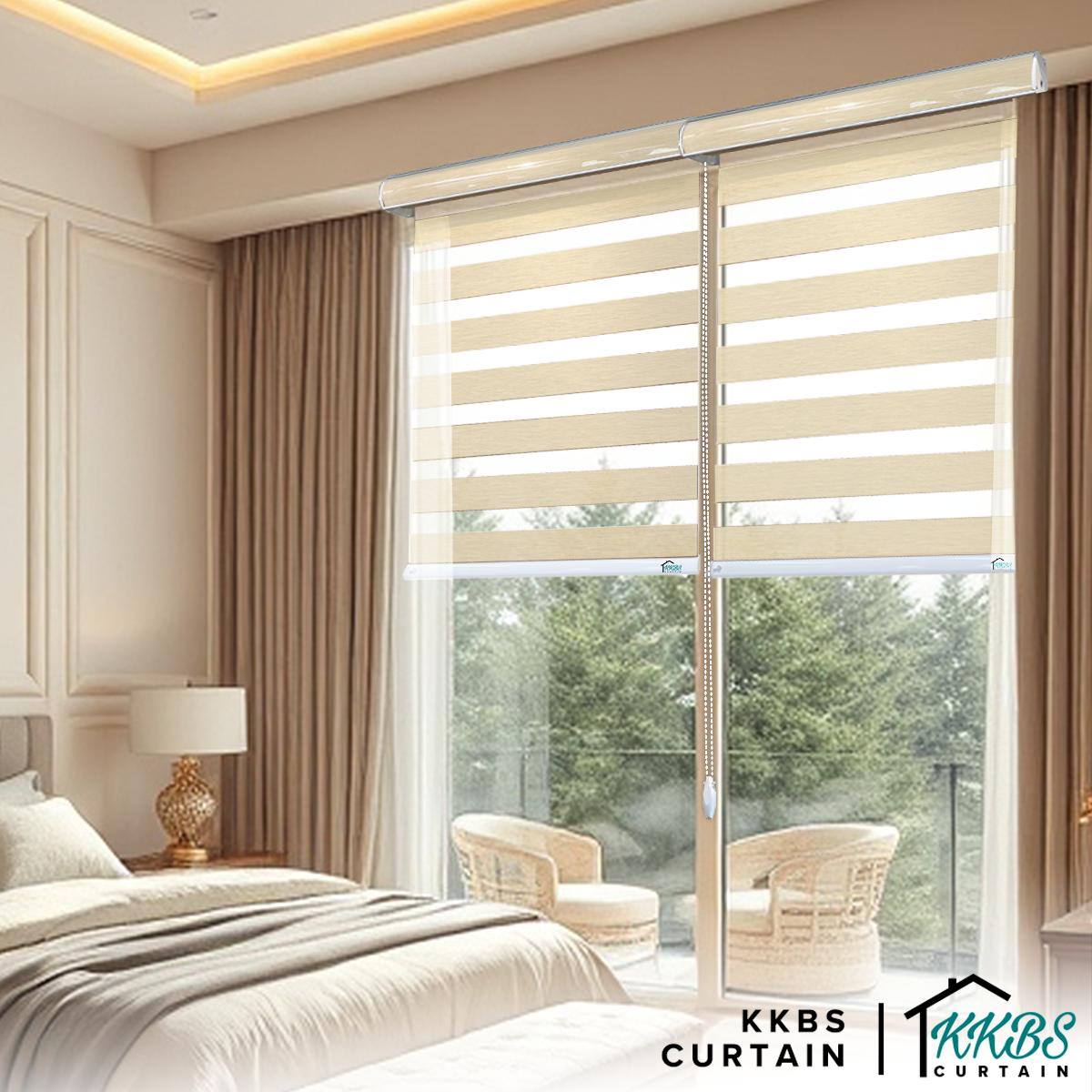 Ricardo Semi - Blackout Zebra Blinds Custom Made