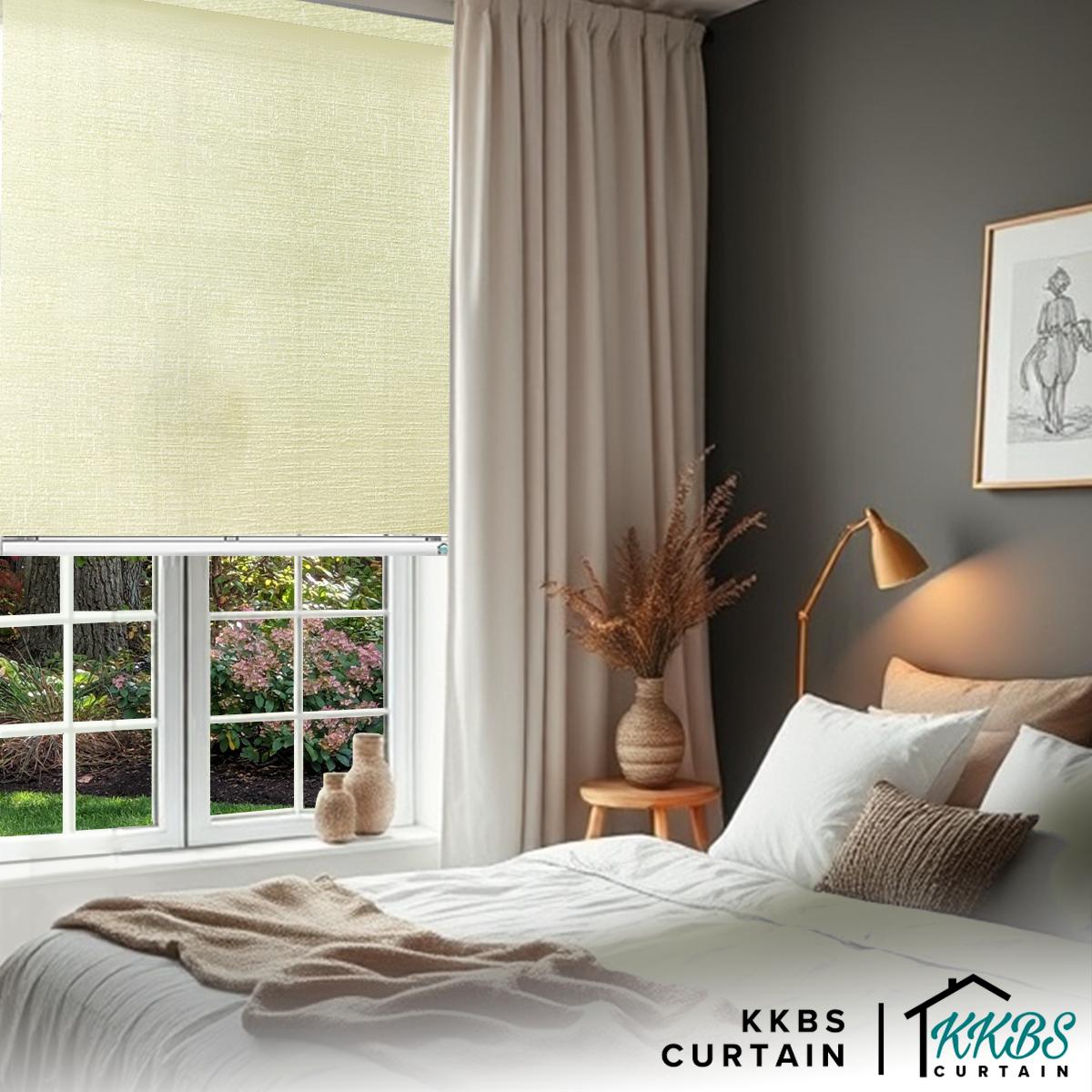 Aurelio Semi - Blackout Roller Blinds Custom Made