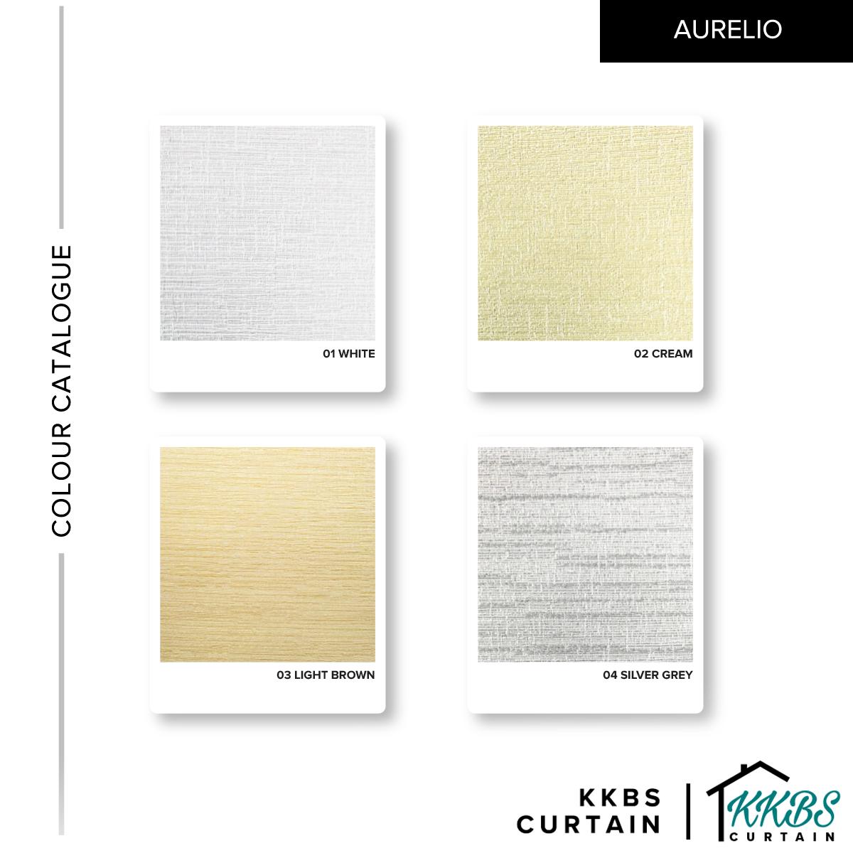 Aurelio Semi - Blackout Roller Blinds Custom Made