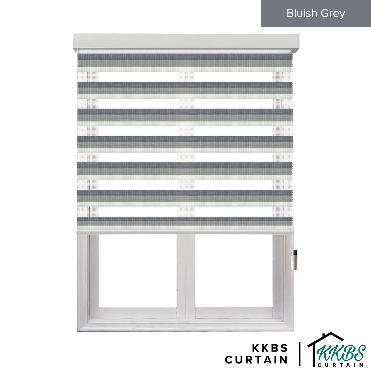 Perido Semi Blackout Zebra Blinds Custom Made 