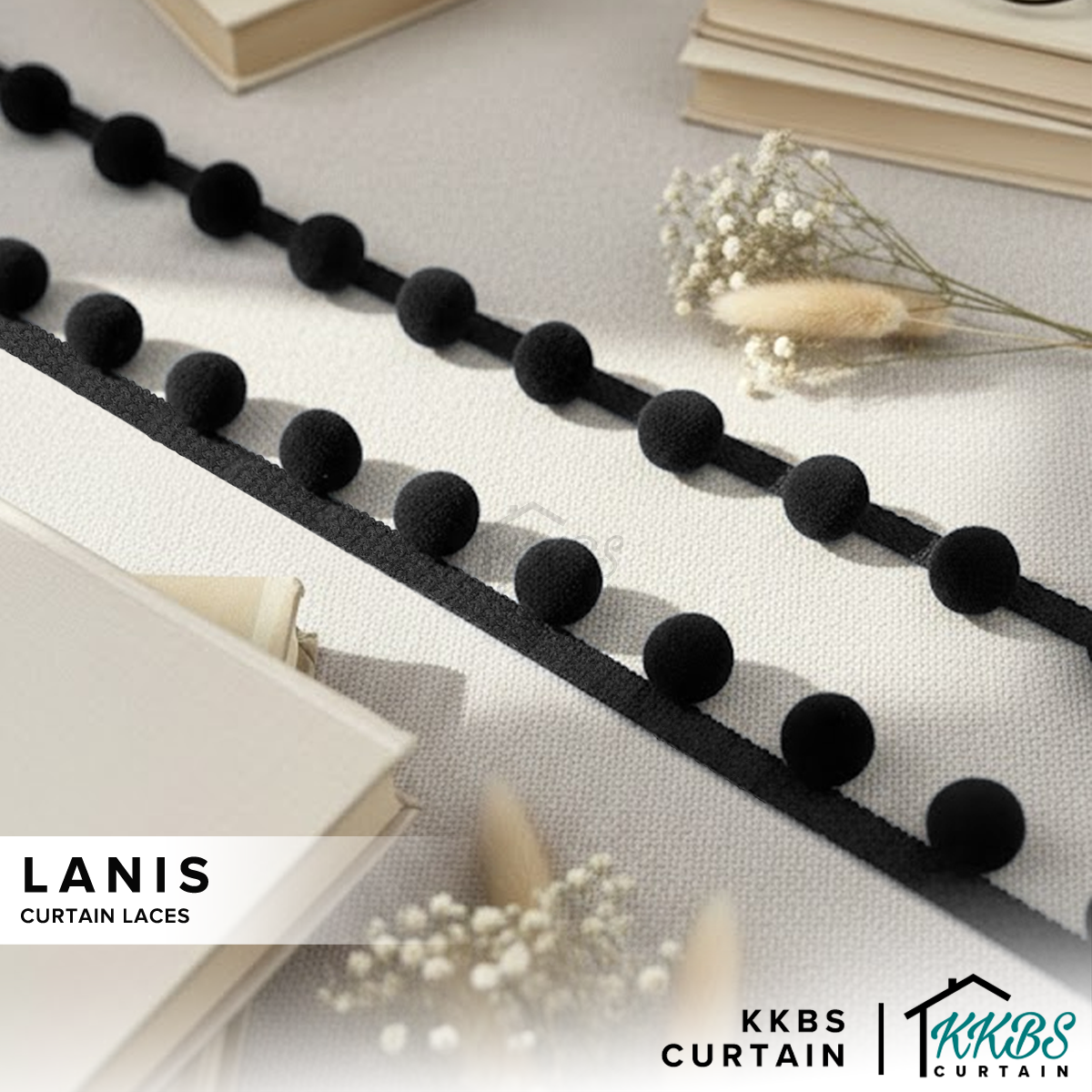 Lanis Curtain Laces Cut by Metre
