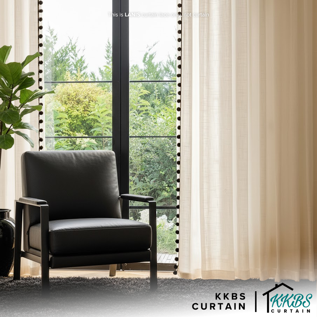 Lanis Curtain Laces Cut by Metre