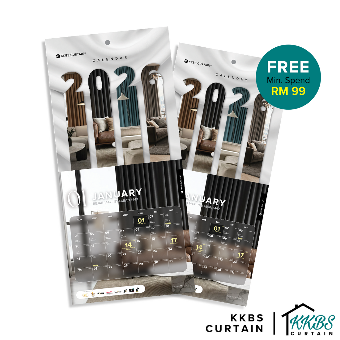 [GWP] 2026 Wall Calendar