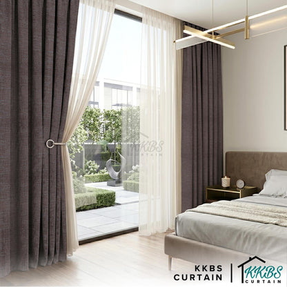 Takumi 95%+ Blackout  Ready Made Curtain Hook &amp; Eyelet  Standard Width