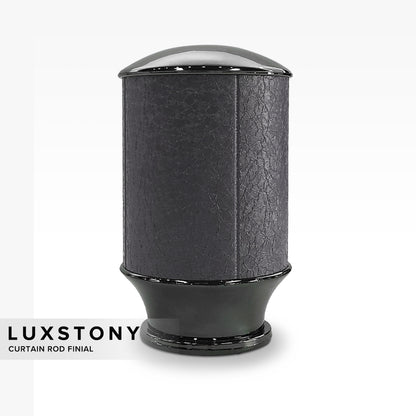Penutup Hujung Batang Langsir Luxstony Space Grey