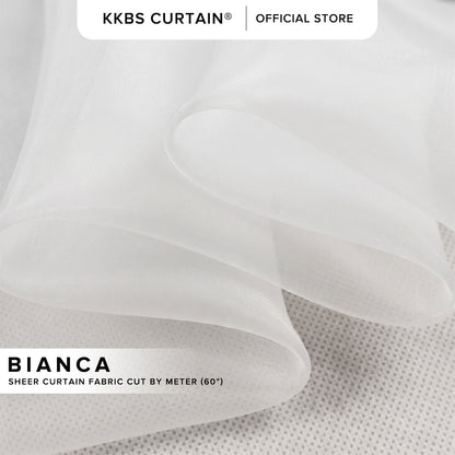 Bianca 透明面料 60 英寸按米裁剪