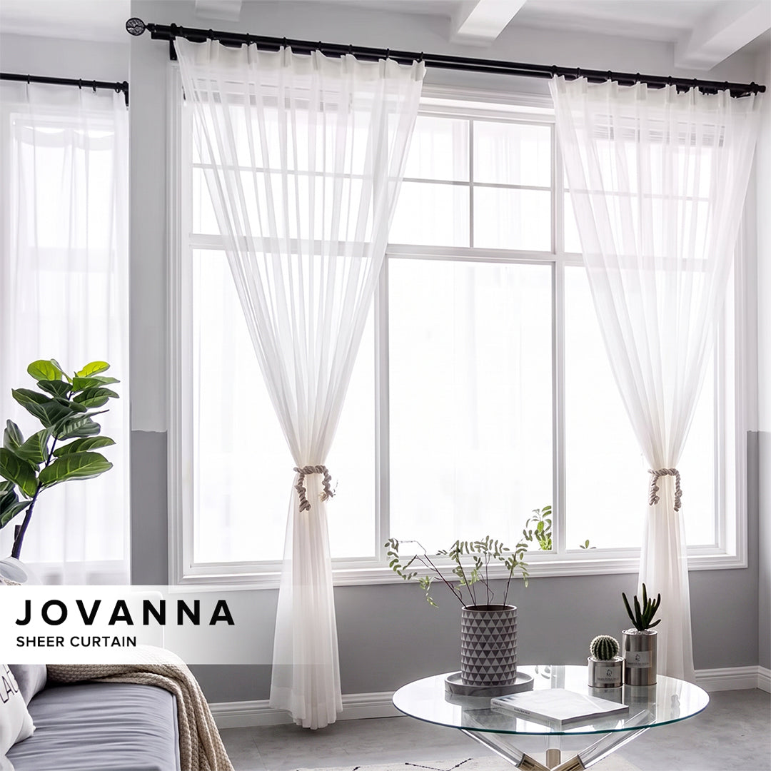 Jovanna Sheer Curtain Ready Made