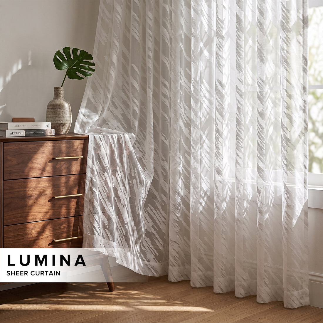Lumina Sheer Curtain / Net Curtain Ready Made
