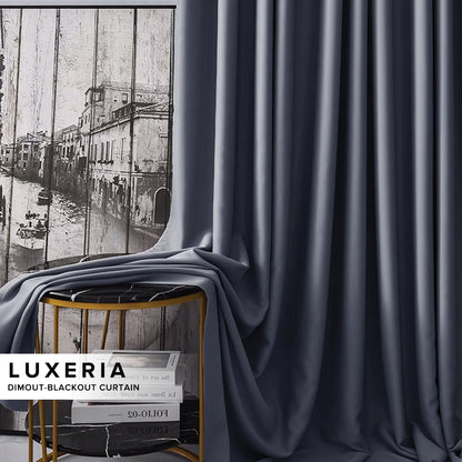 [BUY 1 FREE 1] Luxeria 90% Blackout Curtain Ready Made