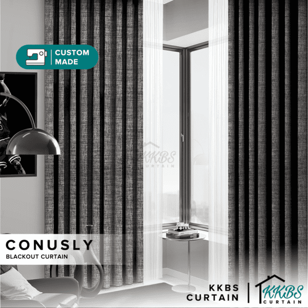 Conusly Blackout Curtain Custom Made 