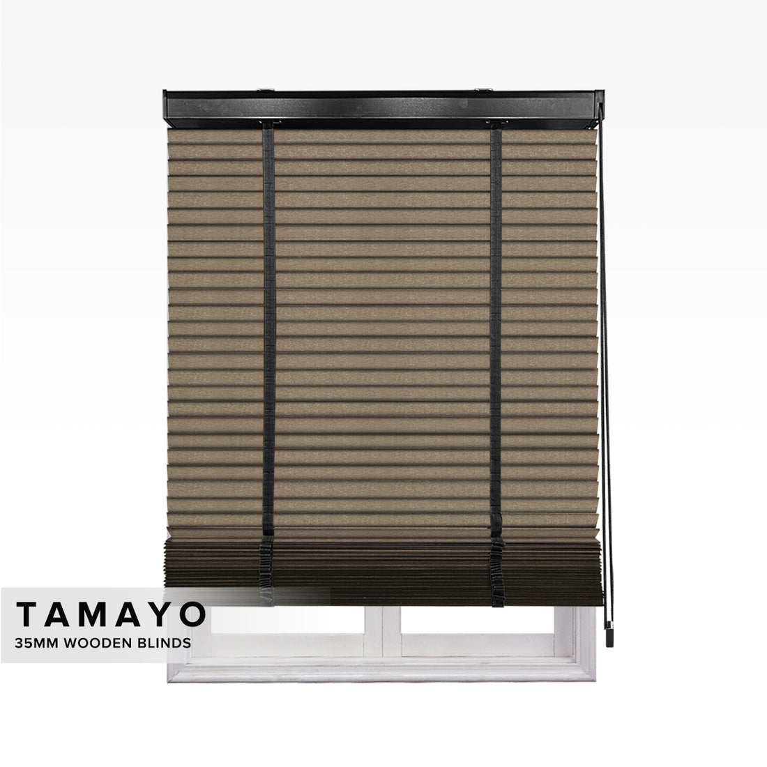 Bidai Kayu Tamayo 35mm / Bidai Kayu Buatan Khas 