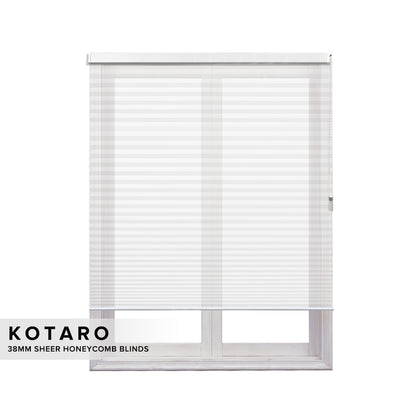 Kotaro 38mm Sheer Honeycomb Blinds Custom Made