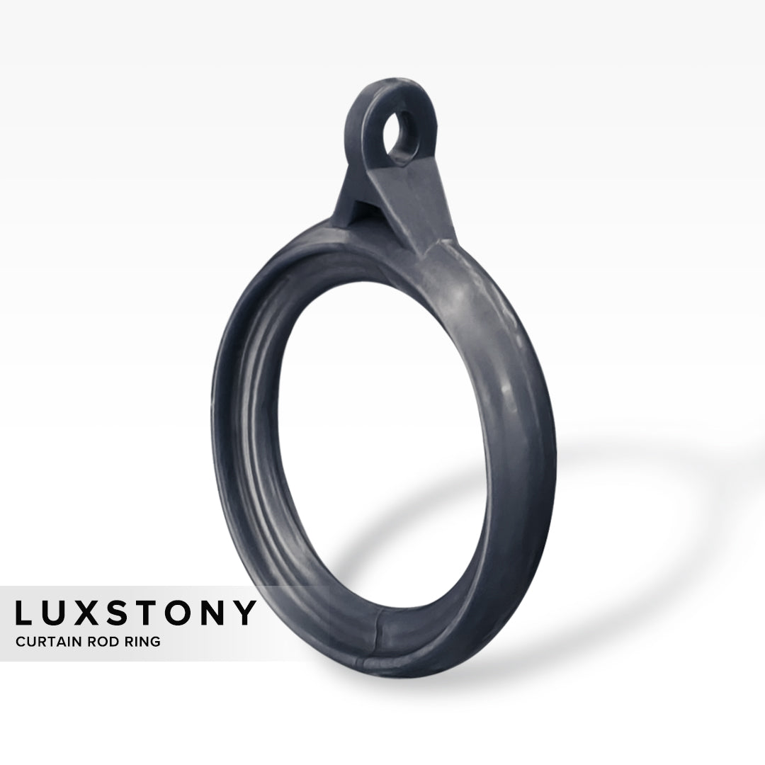 Luxstony Curtain Rod Ring Space Grey