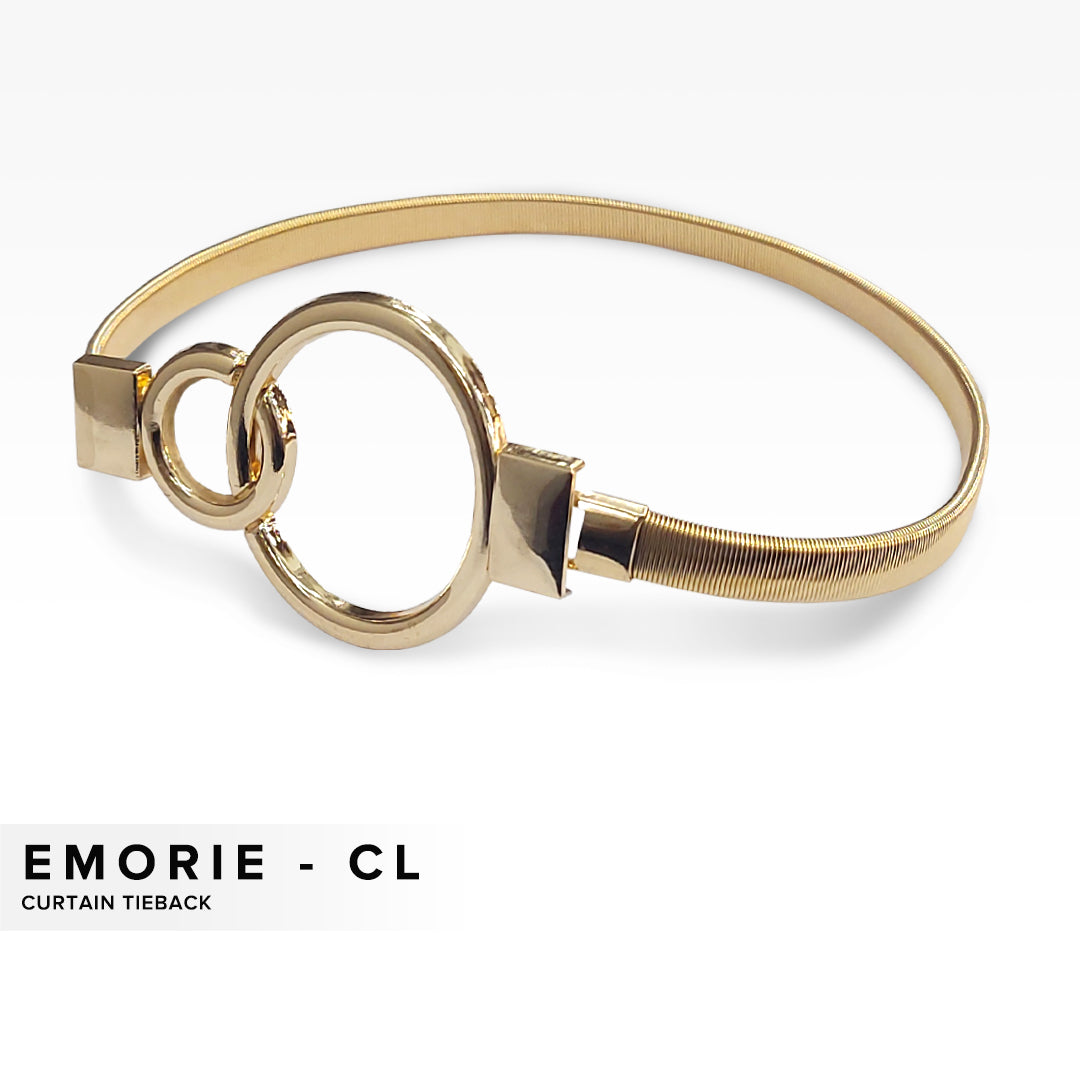 Emorie Ring Design Curtain Tieback