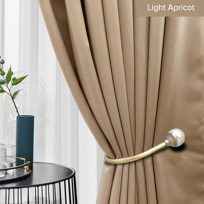 Langsir Canola 80%+ Blackout Cangkuk &amp;amp; Lubang Minimalis