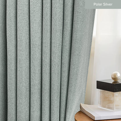 Mizuka 100% Blackout Curtain Ready Made - Extra Width