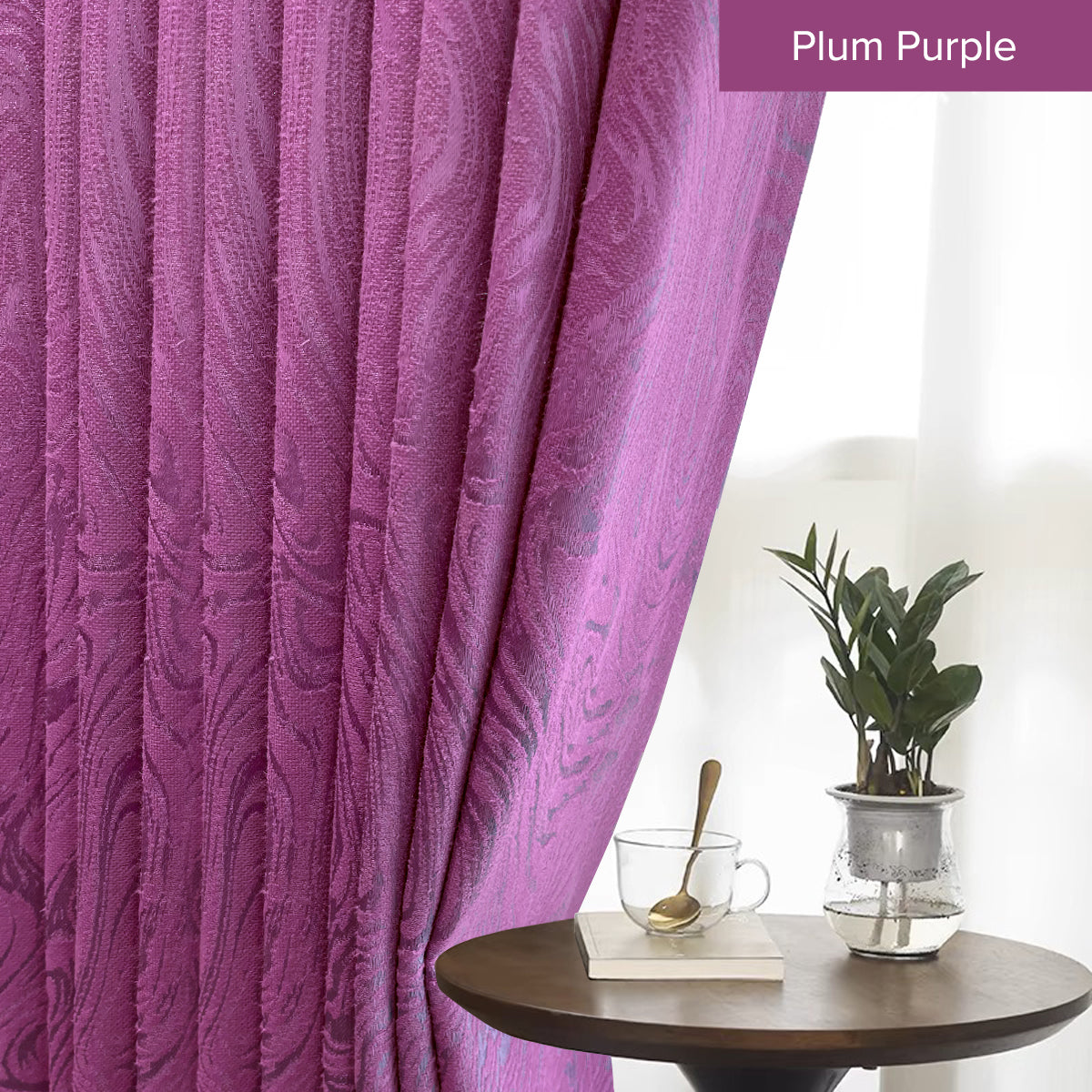 Neluna Langsir Semi Blackout Lebar Standard