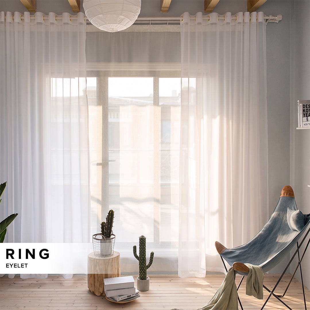 Jovanna Sheer Curtain Ready Made