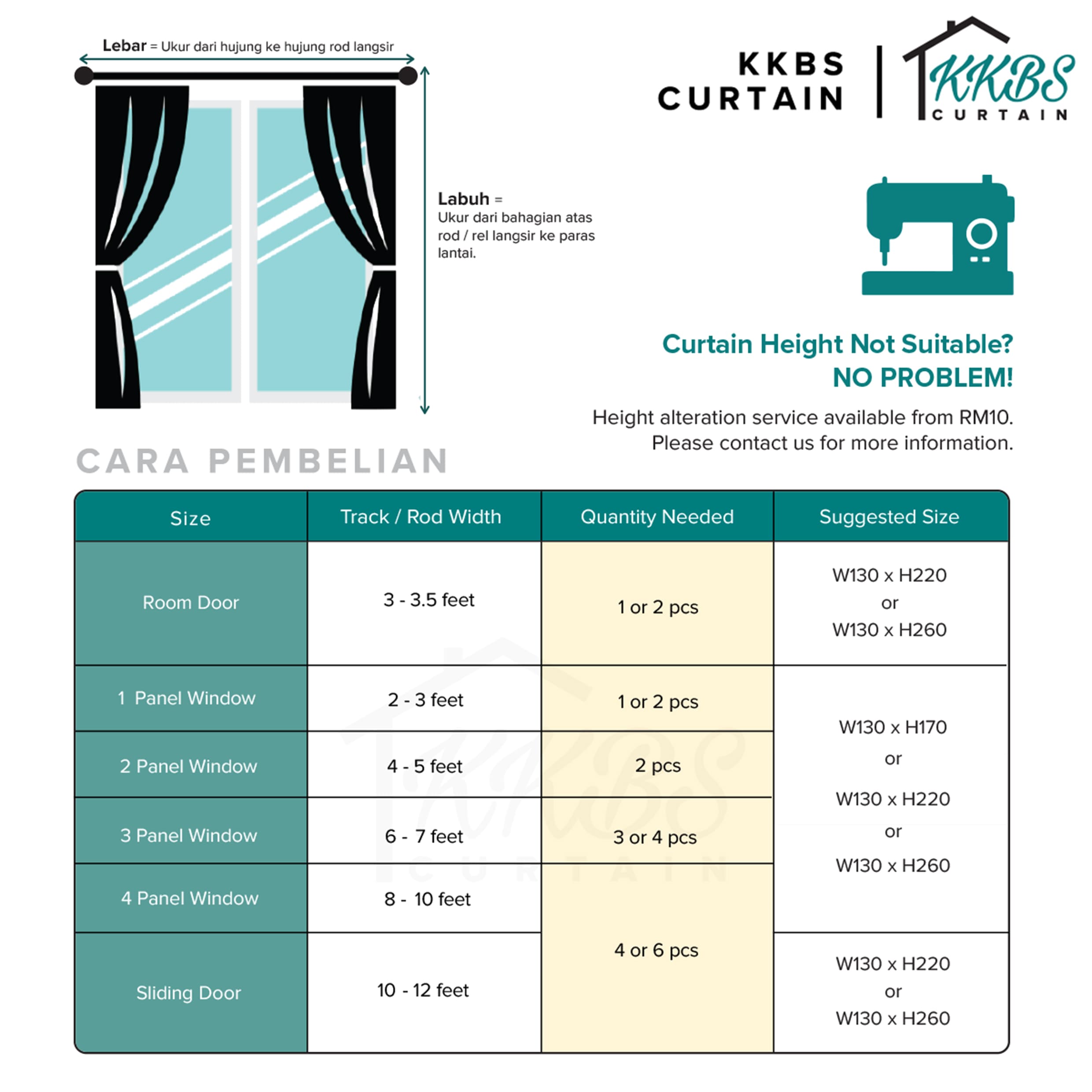 Jorica 85-95% Blackout Curtain Ready Made Extra Width