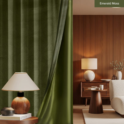 Miranda 90-98% Blackout Curtain Ready Made - Extra Width