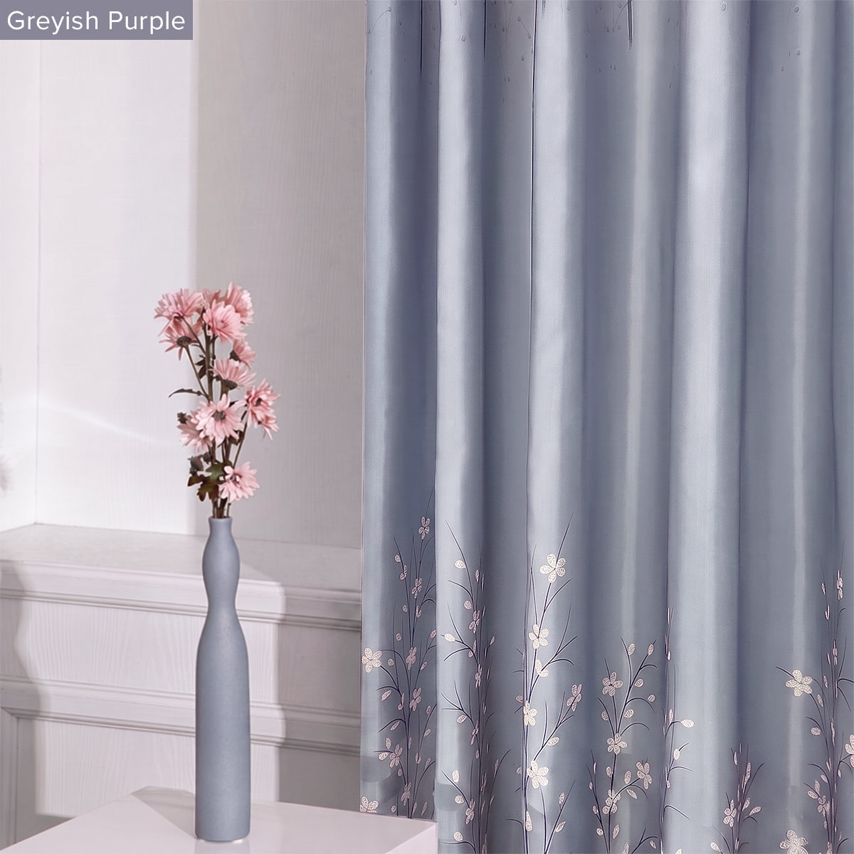 [BUY 1 FREE 1]  Lavinia Semi Blackout Curtain Ready Made