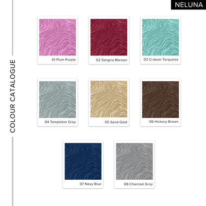 Neluna Semi Blackout Curtain Ready Made - Standard Width