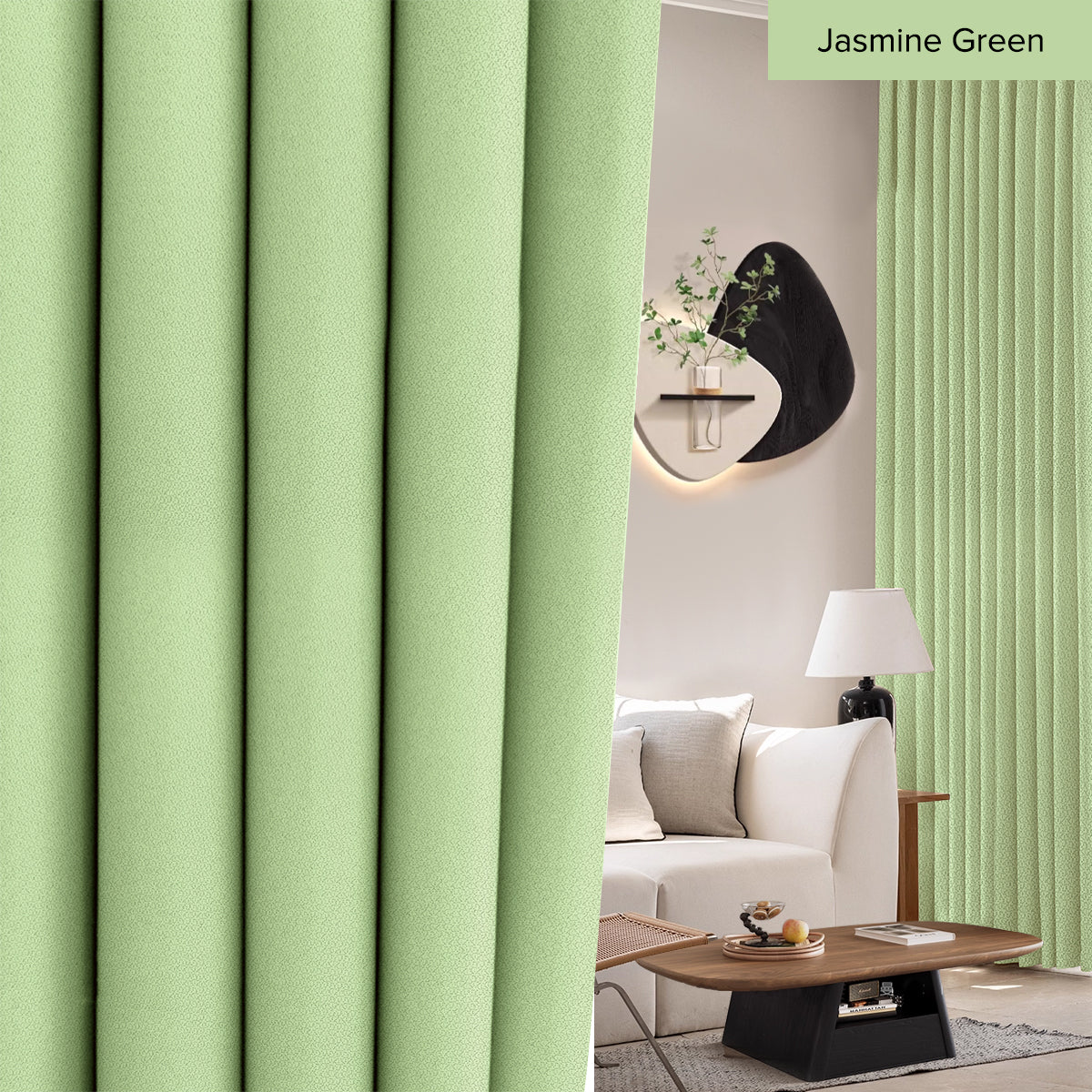 Morina 85-95% Blackout Curtain Ready Made - Standard Width