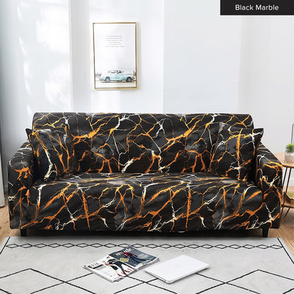 Anti Skid Scratch Protector Milk Fiber Elastic Cushion Sofa Cover Page 1