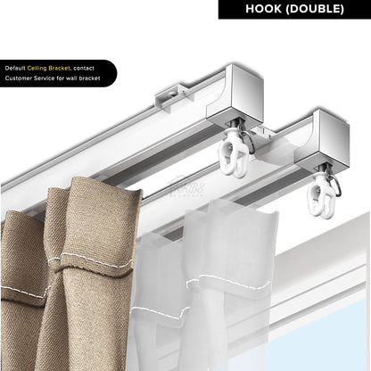 Audery Bendable Curve Curtain Track