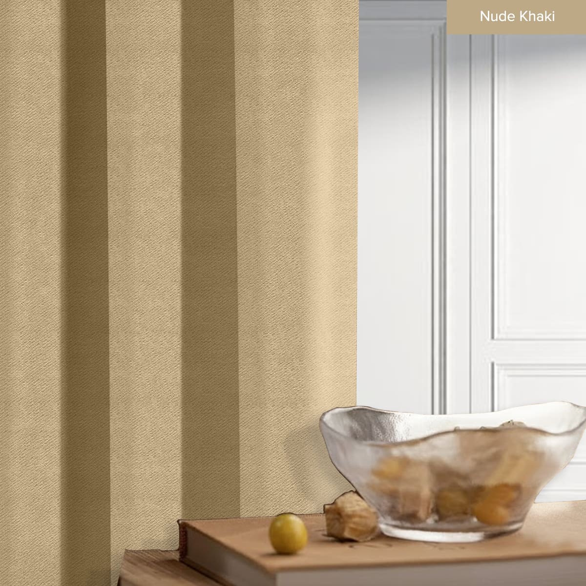 Melina 90-98% Blackout Curtain Ready Made - Standard Width
