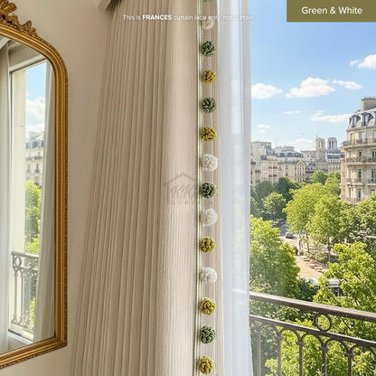 Frances Curtain Laces Cut by Metre