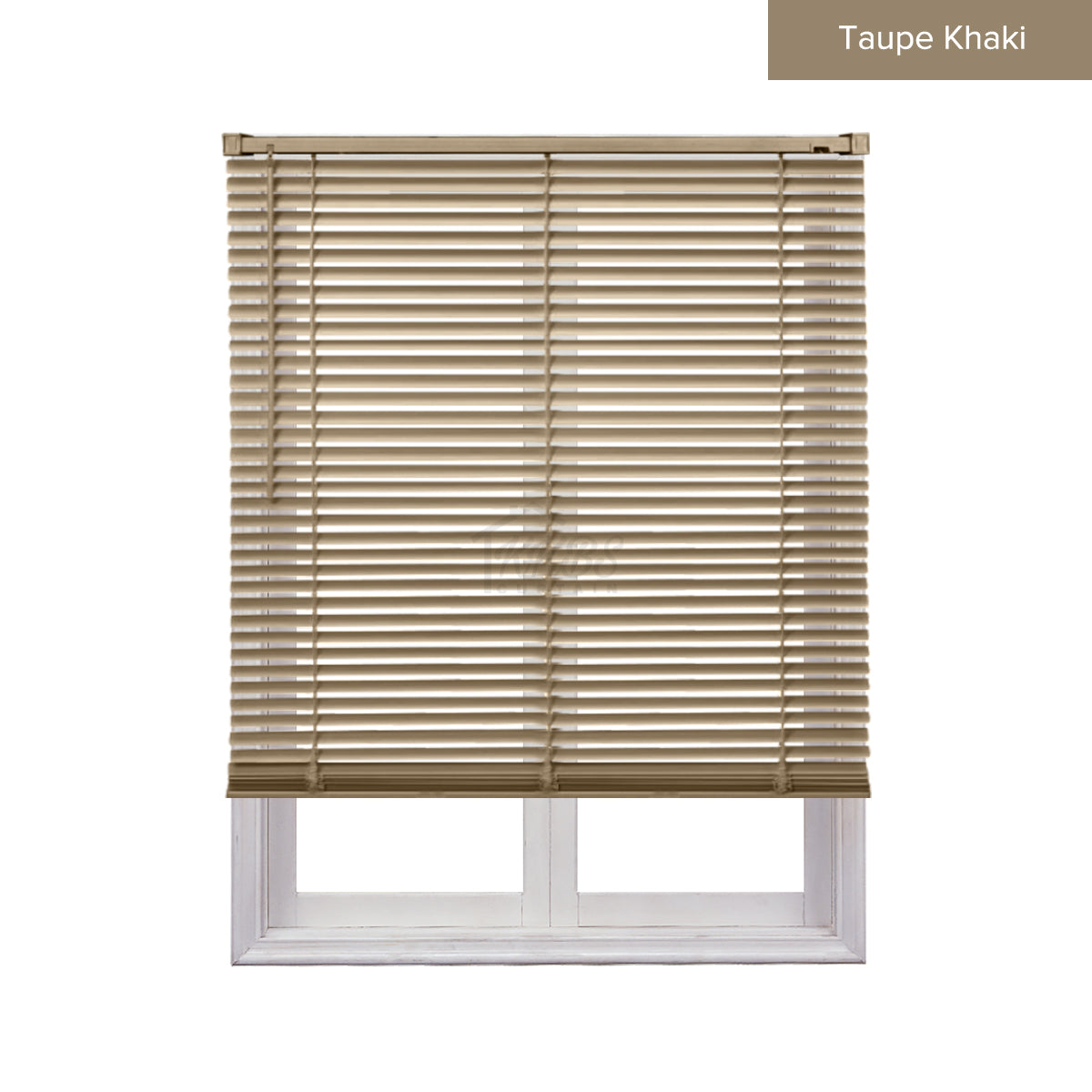Rolezzo 25mm Venetian Blinds PVC Sedia Dibuat Set Lengkap