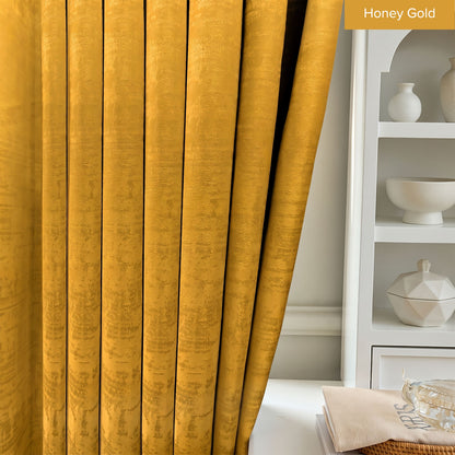 Jorica 85-95% Blackout Curtain Ready Made Extra Width