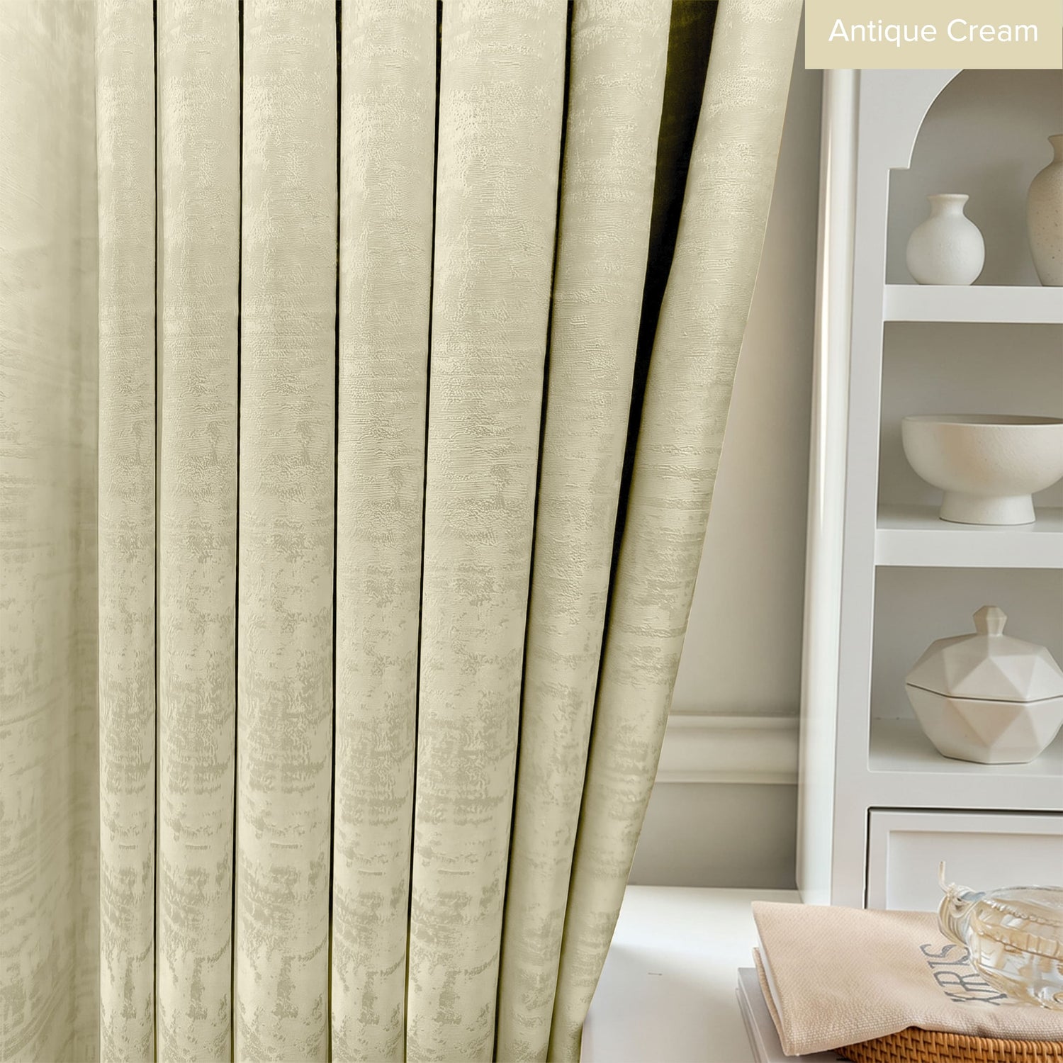 Jorica 85-95% Blackout Curtain Ready Made Extra Width