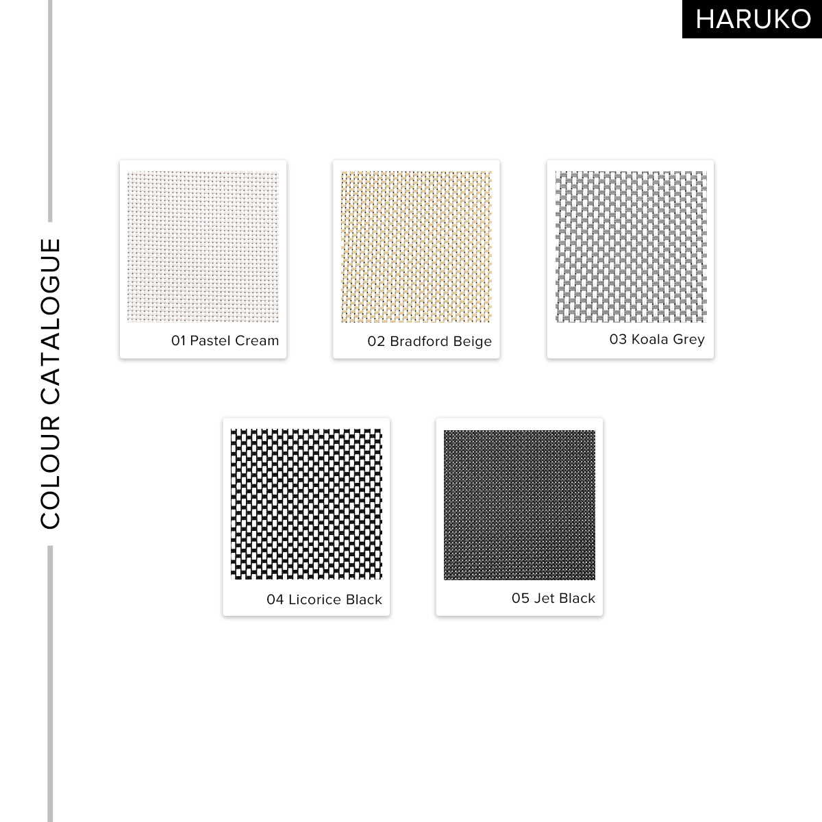 Haruko Semi Blackout Roller Blinds Custom Made