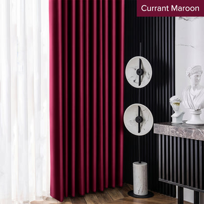 Crystella Semi Blackout Curtain Ready Made