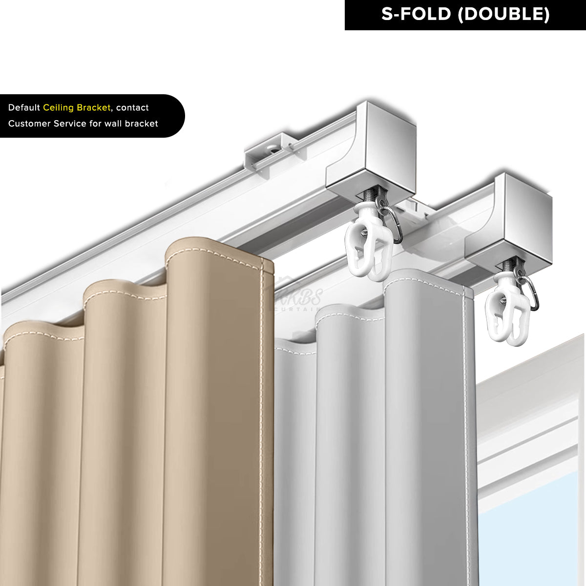 Audery Bendable Curve Curtain Track