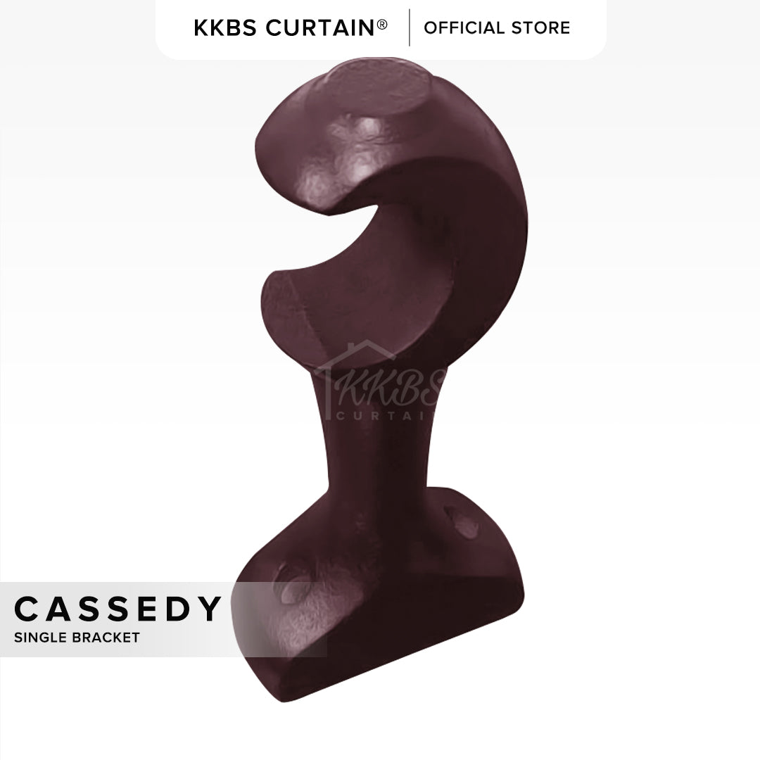 Cassedy Bracket Single Warna Merlot Gelap