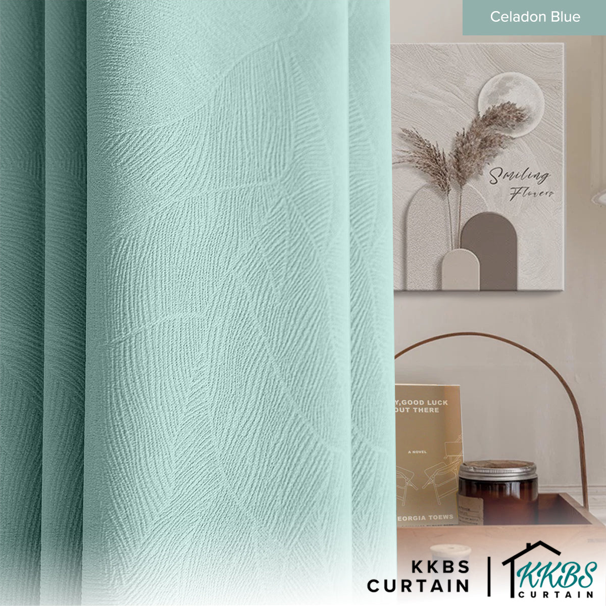 Fiora 98-99.9% Blackout Curtain Ready Made - Standard Width