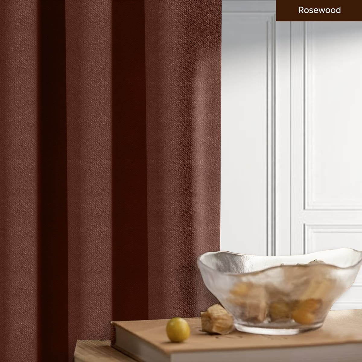 Melina 90-98% Blackout Curtain Ready Made - Extra Width
