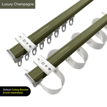 Verody Heavy Duty S Fold / French Pleat Track Double Complete Set