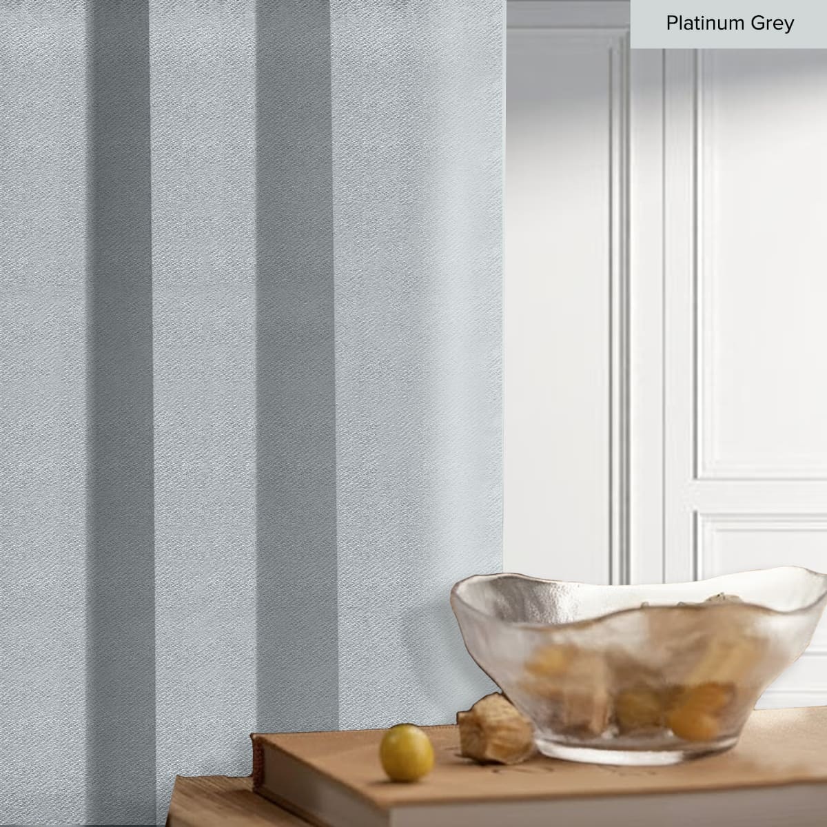 Melina 90-98% Blackout Curtain Ready Made - Extra Width