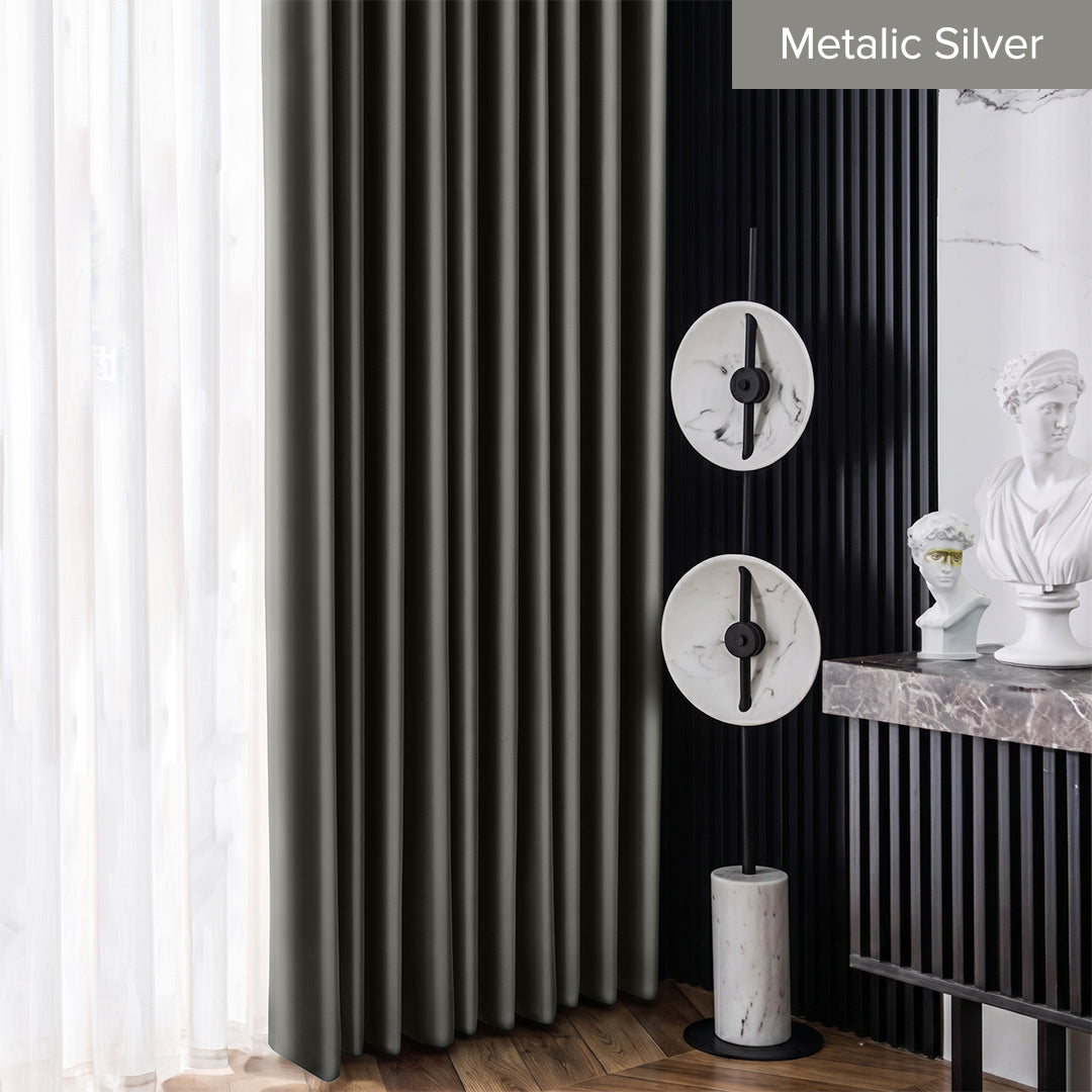 Crystella Semi Blackout Curtain Ready Made