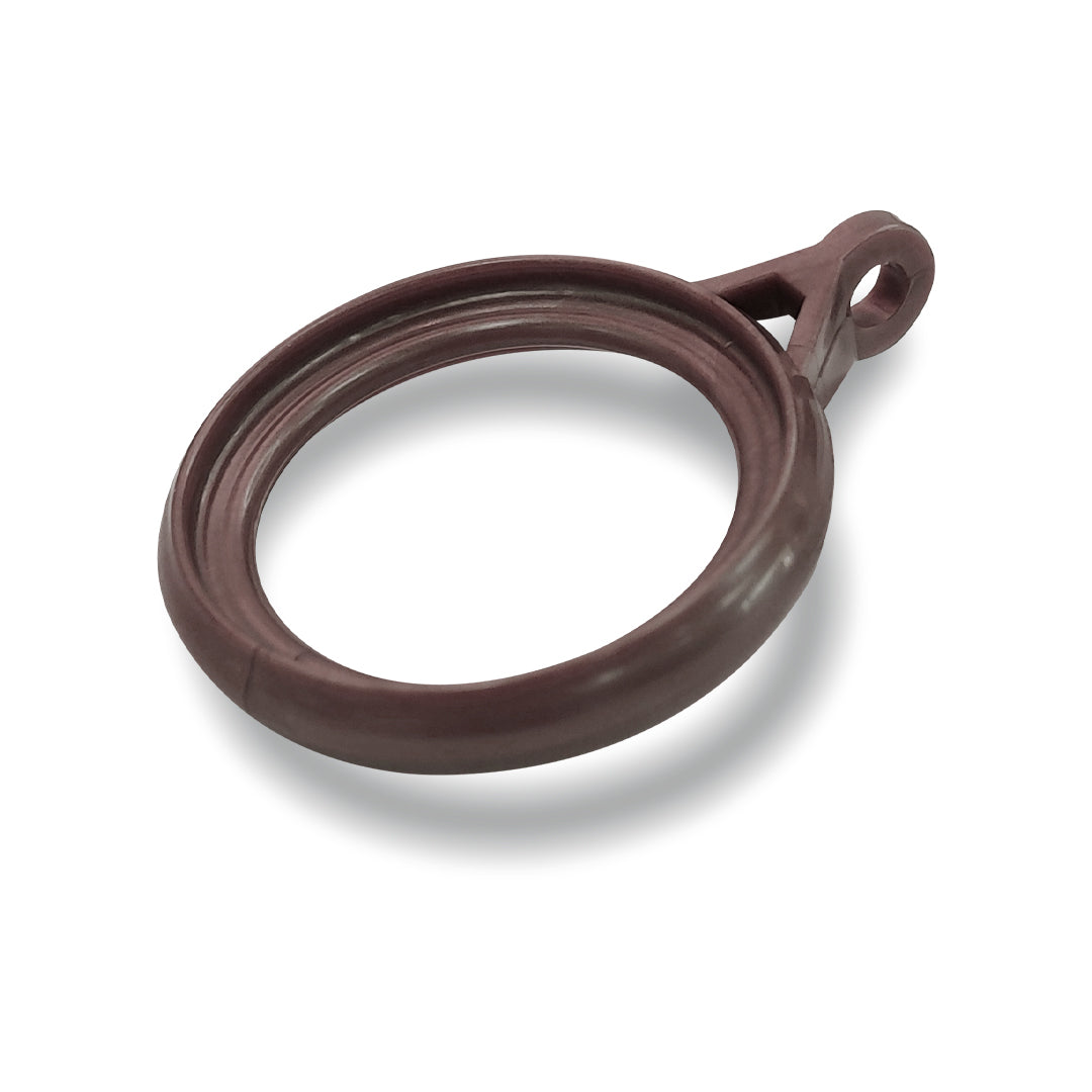 Luxstony Curtain Rod Ring Mocha